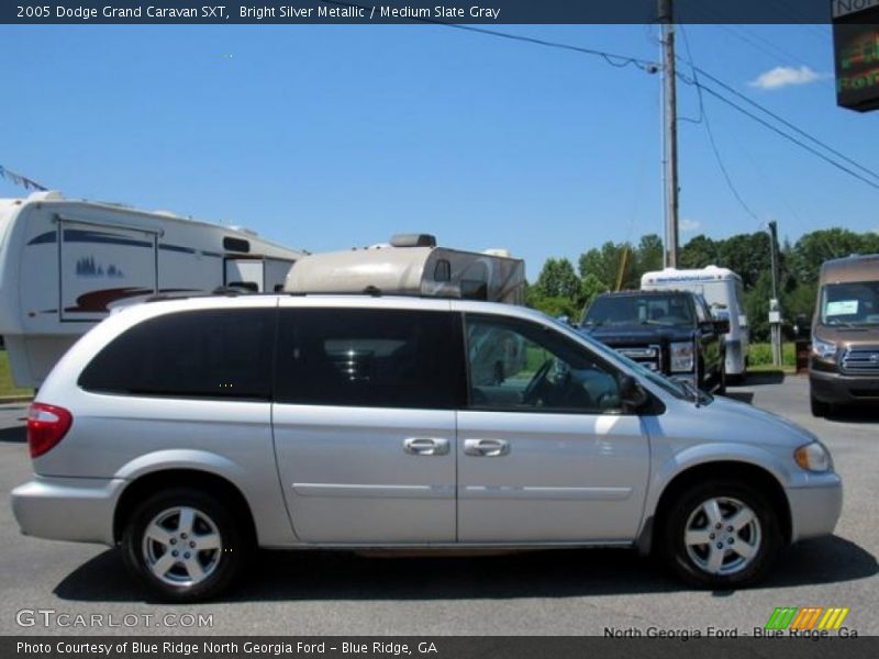Bright Silver Metallic / Medium Slate Gray 2005 Dodge Grand Caravan SXT