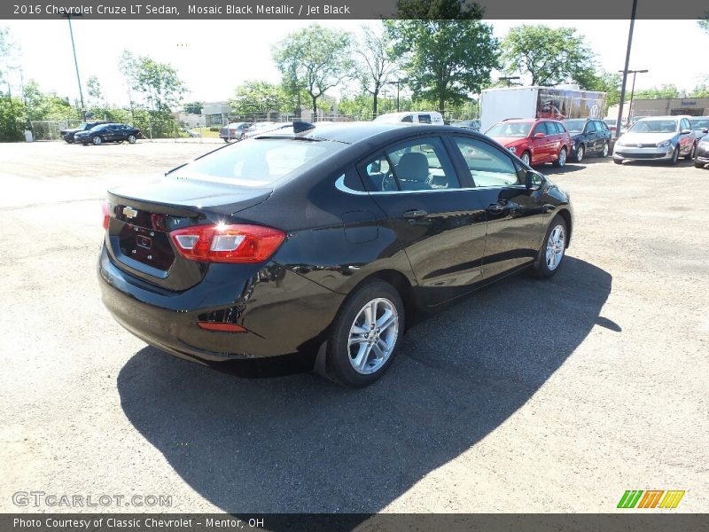 Mosaic Black Metallic / Jet Black 2016 Chevrolet Cruze LT Sedan
