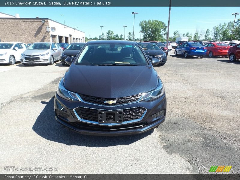 Blue Ray Metallic / Jet Black 2016 Chevrolet Cruze LT Sedan