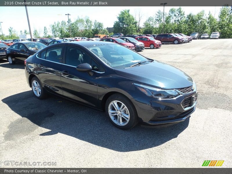 Blue Ray Metallic / Jet Black 2016 Chevrolet Cruze LT Sedan
