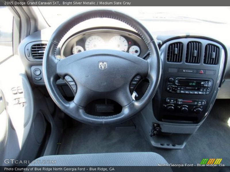 Bright Silver Metallic / Medium Slate Gray 2005 Dodge Grand Caravan SXT