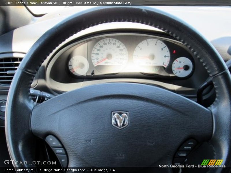 Bright Silver Metallic / Medium Slate Gray 2005 Dodge Grand Caravan SXT
