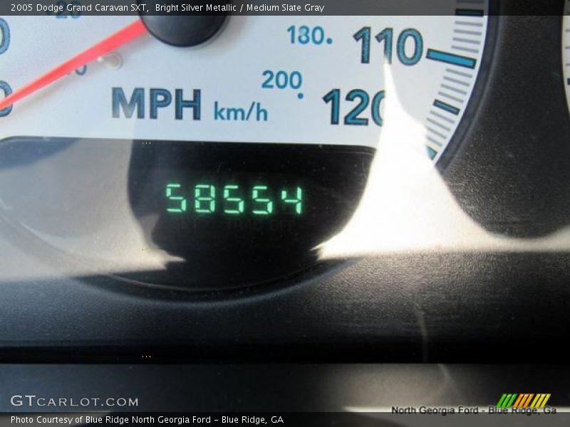 Bright Silver Metallic / Medium Slate Gray 2005 Dodge Grand Caravan SXT