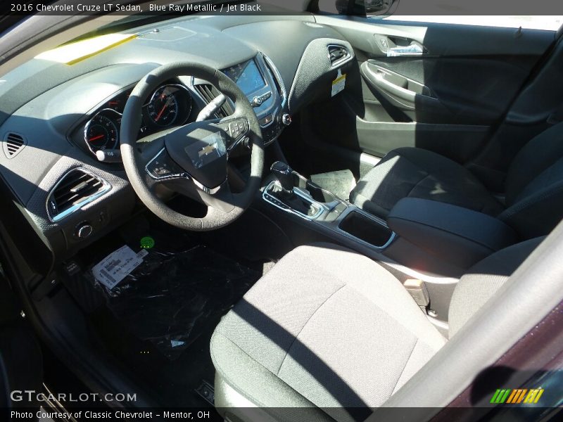 Blue Ray Metallic / Jet Black 2016 Chevrolet Cruze LT Sedan