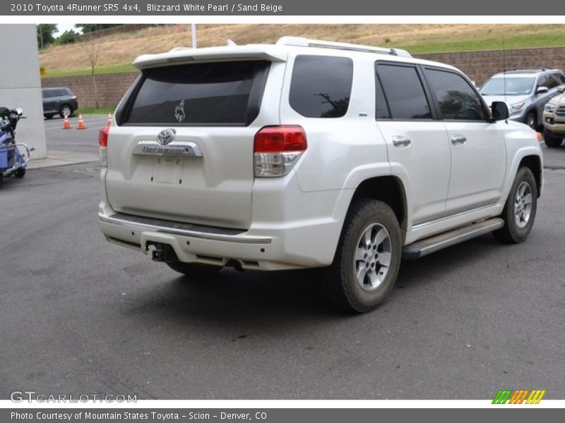 Blizzard White Pearl / Sand Beige 2010 Toyota 4Runner SR5 4x4