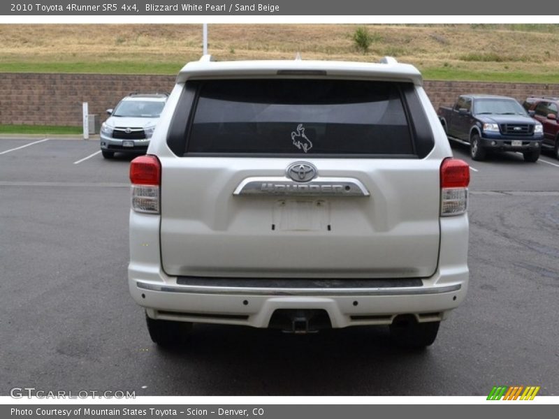 Blizzard White Pearl / Sand Beige 2010 Toyota 4Runner SR5 4x4