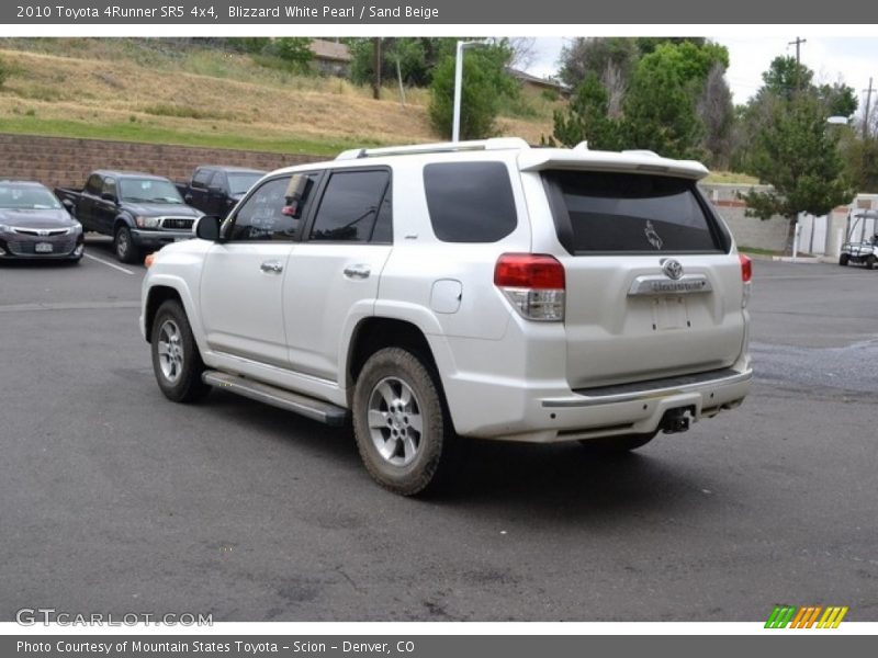 Blizzard White Pearl / Sand Beige 2010 Toyota 4Runner SR5 4x4