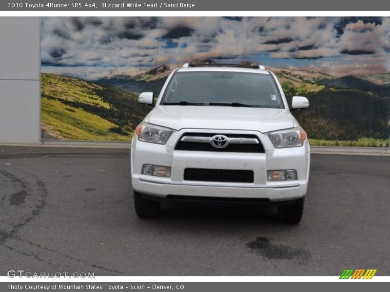 Blizzard White Pearl / Sand Beige 2010 Toyota 4Runner SR5 4x4