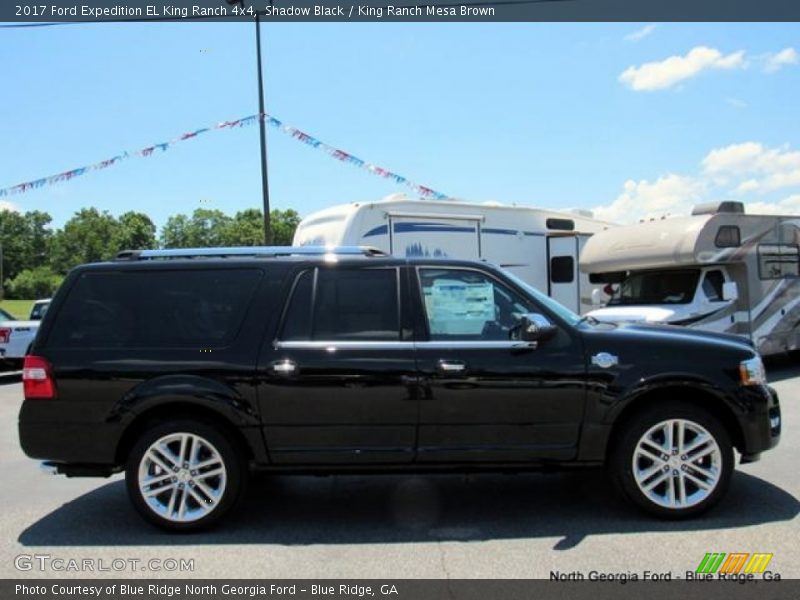 Shadow Black / King Ranch Mesa Brown 2017 Ford Expedition EL King Ranch 4x4
