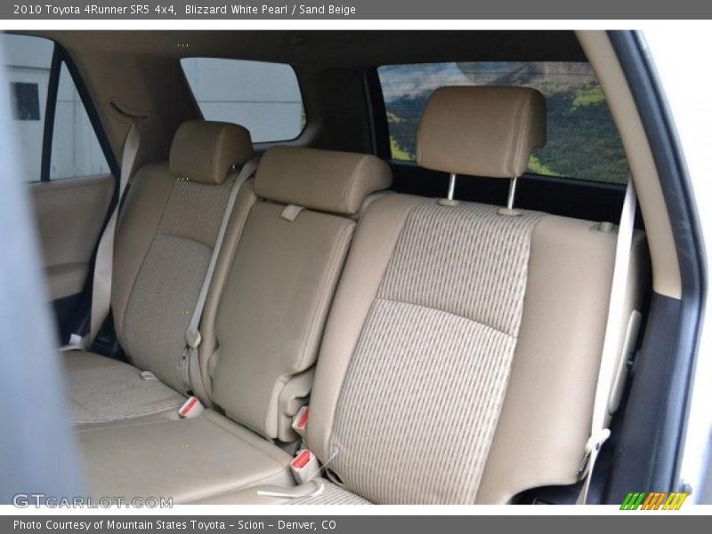 Blizzard White Pearl / Sand Beige 2010 Toyota 4Runner SR5 4x4