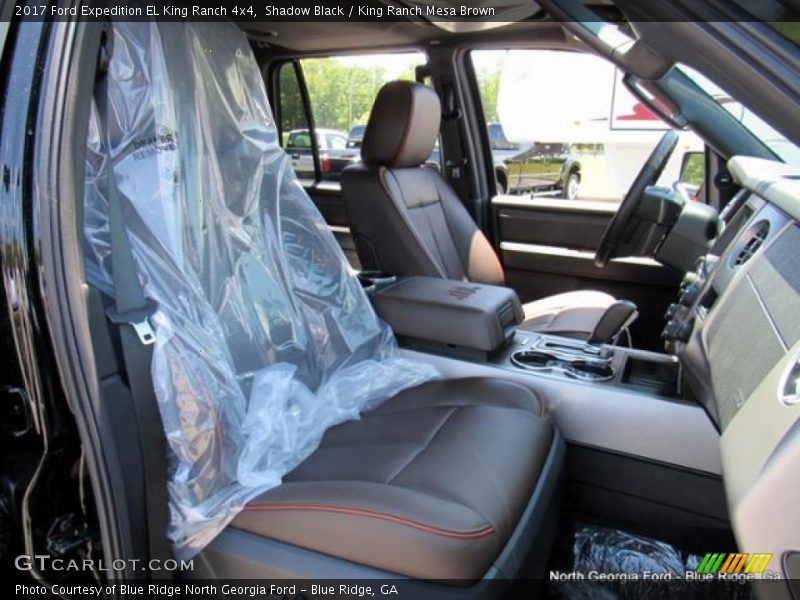 Shadow Black / King Ranch Mesa Brown 2017 Ford Expedition EL King Ranch 4x4