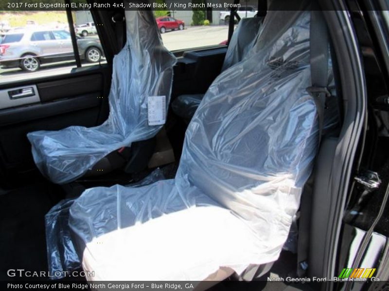 Shadow Black / King Ranch Mesa Brown 2017 Ford Expedition EL King Ranch 4x4