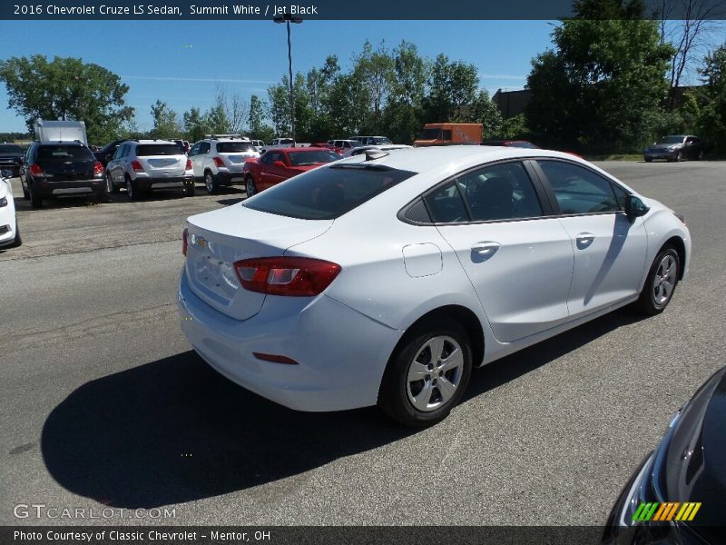 Summit White / Jet Black 2016 Chevrolet Cruze LS Sedan