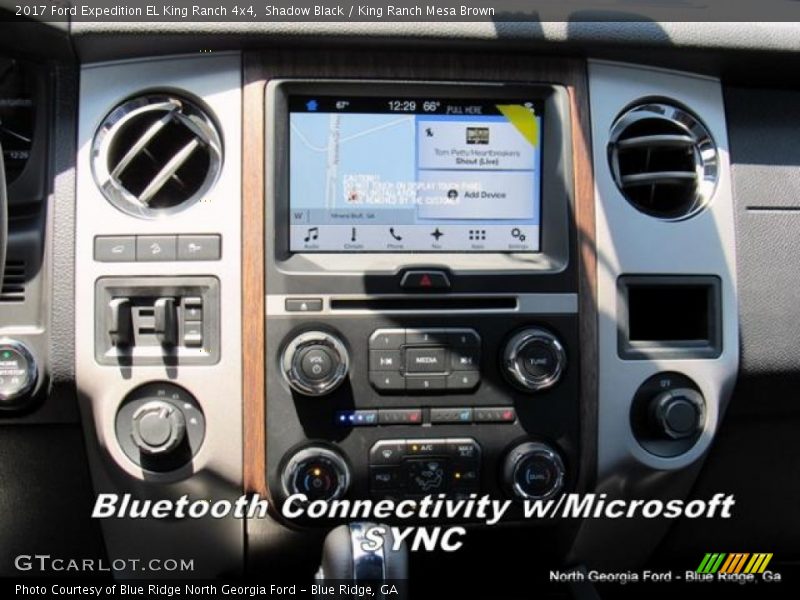 Shadow Black / King Ranch Mesa Brown 2017 Ford Expedition EL King Ranch 4x4