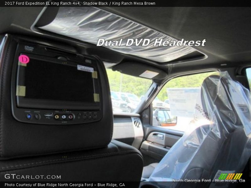 Shadow Black / King Ranch Mesa Brown 2017 Ford Expedition EL King Ranch 4x4