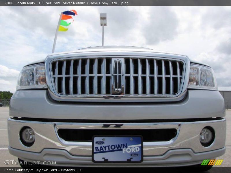 Silver Metallic / Dove Grey/Black Piping 2008 Lincoln Mark LT SuperCrew