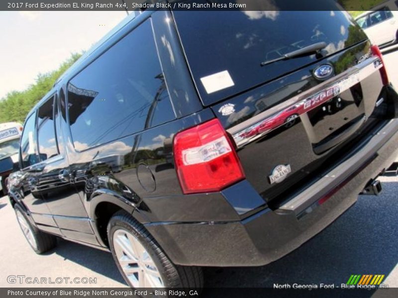 Shadow Black / King Ranch Mesa Brown 2017 Ford Expedition EL King Ranch 4x4