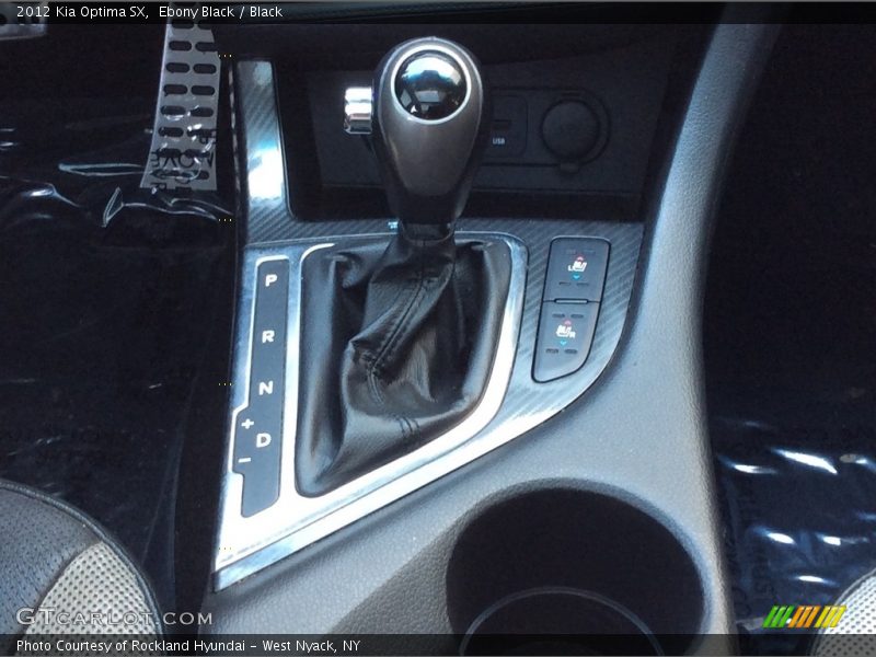 Ebony Black / Black 2012 Kia Optima SX