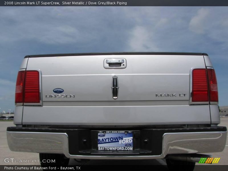 Silver Metallic / Dove Grey/Black Piping 2008 Lincoln Mark LT SuperCrew