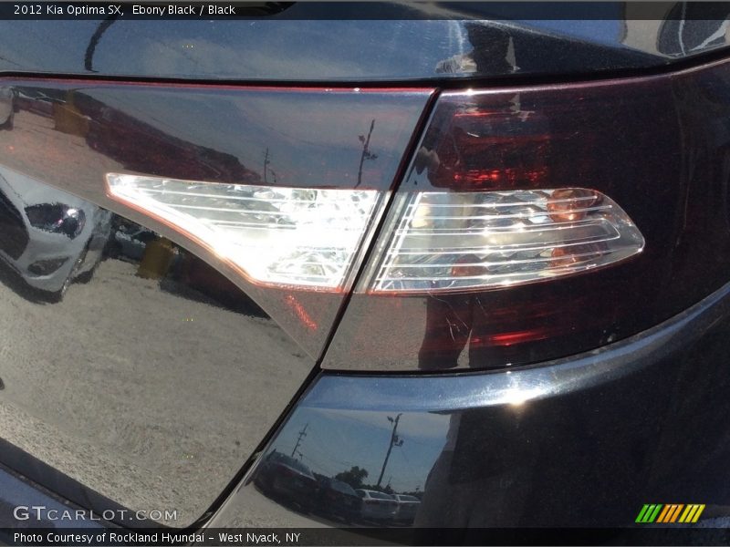 Ebony Black / Black 2012 Kia Optima SX