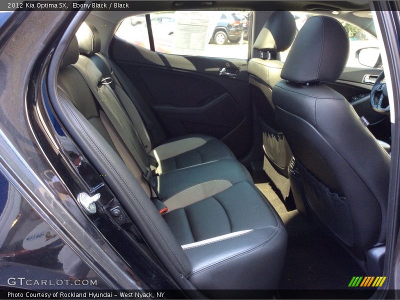 Ebony Black / Black 2012 Kia Optima SX