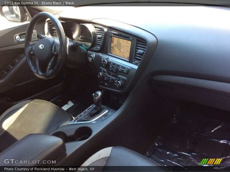 Ebony Black / Black 2012 Kia Optima SX