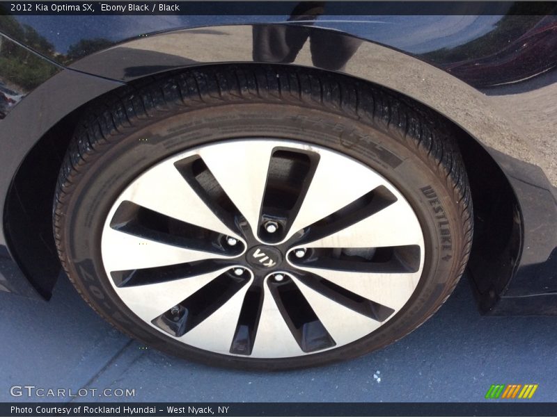 Ebony Black / Black 2012 Kia Optima SX