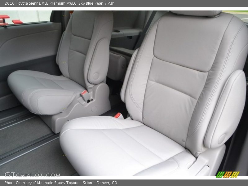 Sky Blue Pearl / Ash 2016 Toyota Sienna XLE Premium AWD