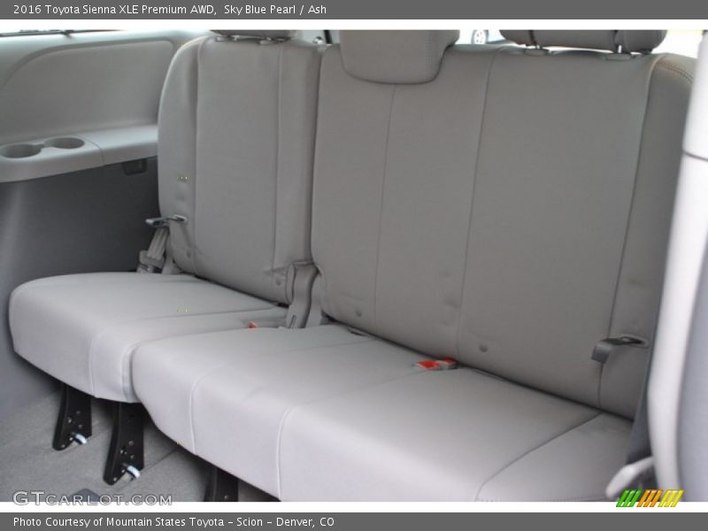 Sky Blue Pearl / Ash 2016 Toyota Sienna XLE Premium AWD