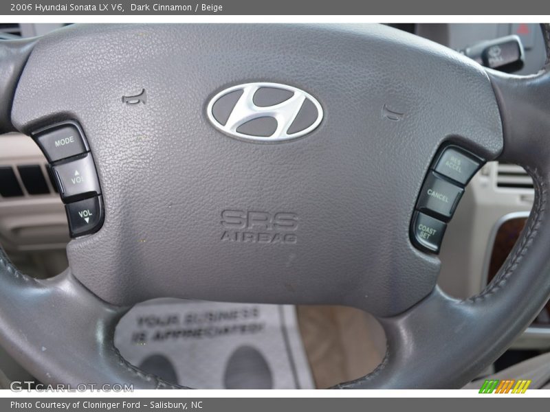 Dark Cinnamon / Beige 2006 Hyundai Sonata LX V6