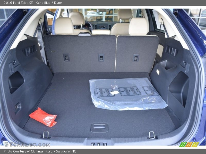 Kona Blue / Dune 2016 Ford Edge SE
