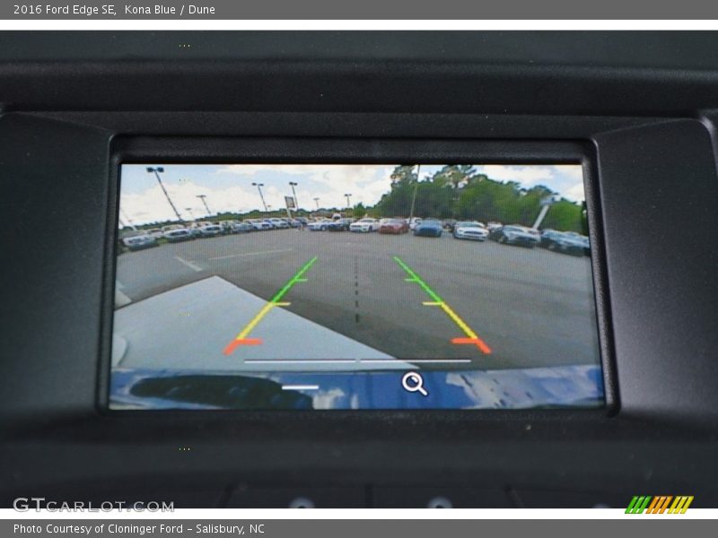 Kona Blue / Dune 2016 Ford Edge SE