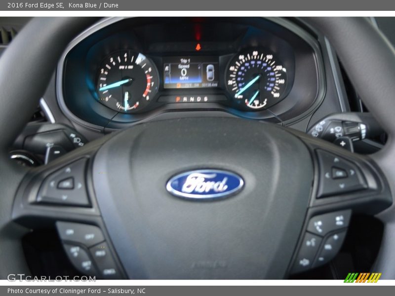 Kona Blue / Dune 2016 Ford Edge SE