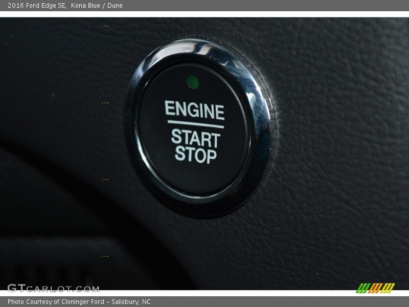 Kona Blue / Dune 2016 Ford Edge SE