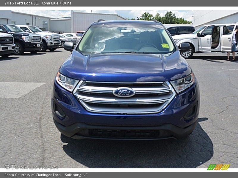 Kona Blue / Dune 2016 Ford Edge SE