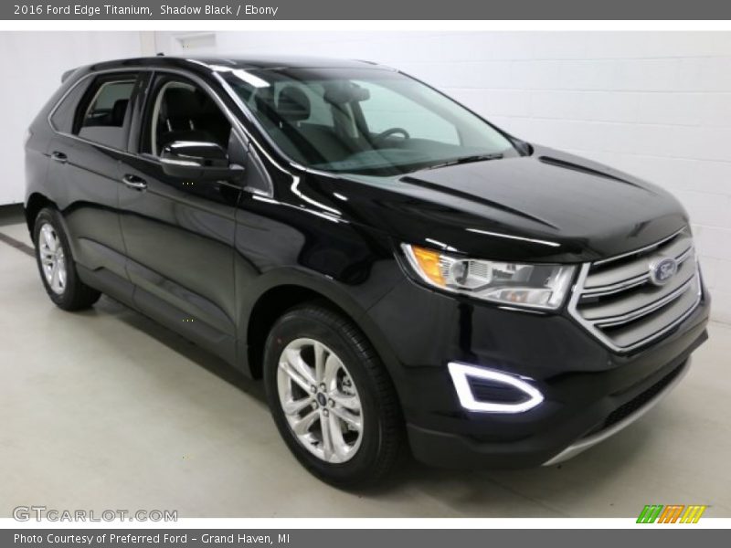 Shadow Black / Ebony 2016 Ford Edge Titanium