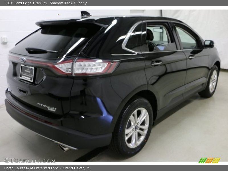 Shadow Black / Ebony 2016 Ford Edge Titanium