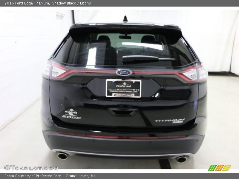 Shadow Black / Ebony 2016 Ford Edge Titanium