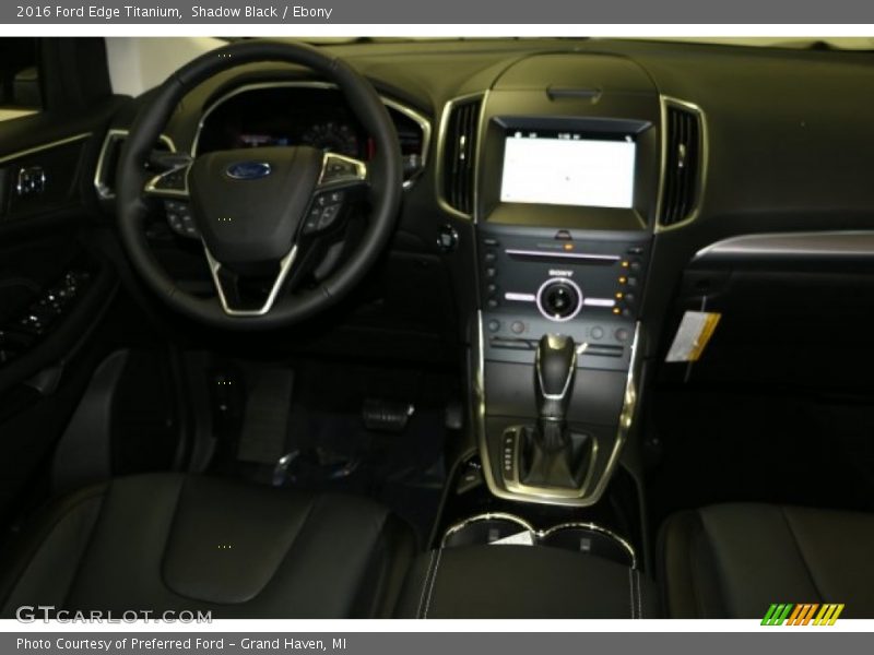 Shadow Black / Ebony 2016 Ford Edge Titanium