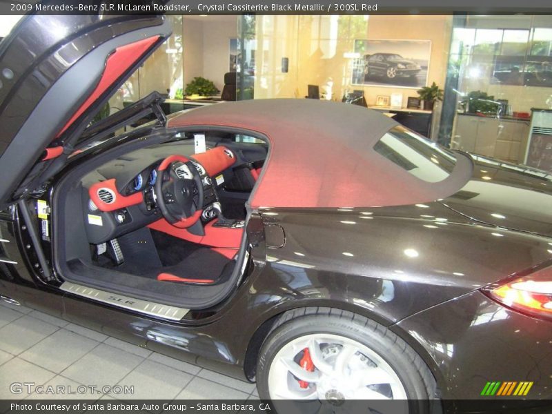  2009 SLR McLaren Roadster Crystal Cassiterite Black Metallic