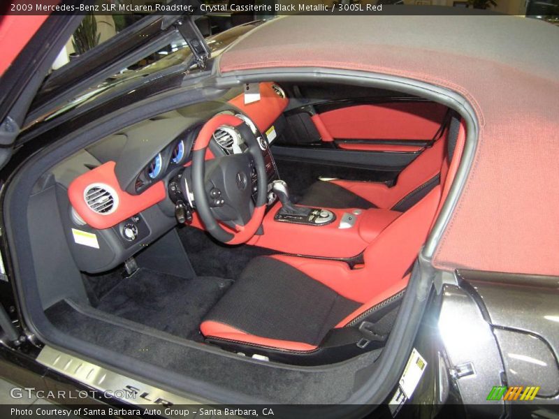  2009 SLR McLaren Roadster 300SL Red Interior
