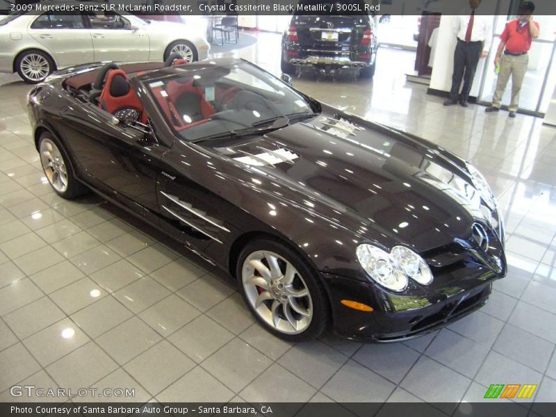  2009 SLR McLaren Roadster Crystal Cassiterite Black Metallic