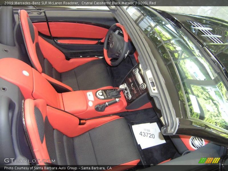  2009 SLR McLaren Roadster 300SL Red Interior