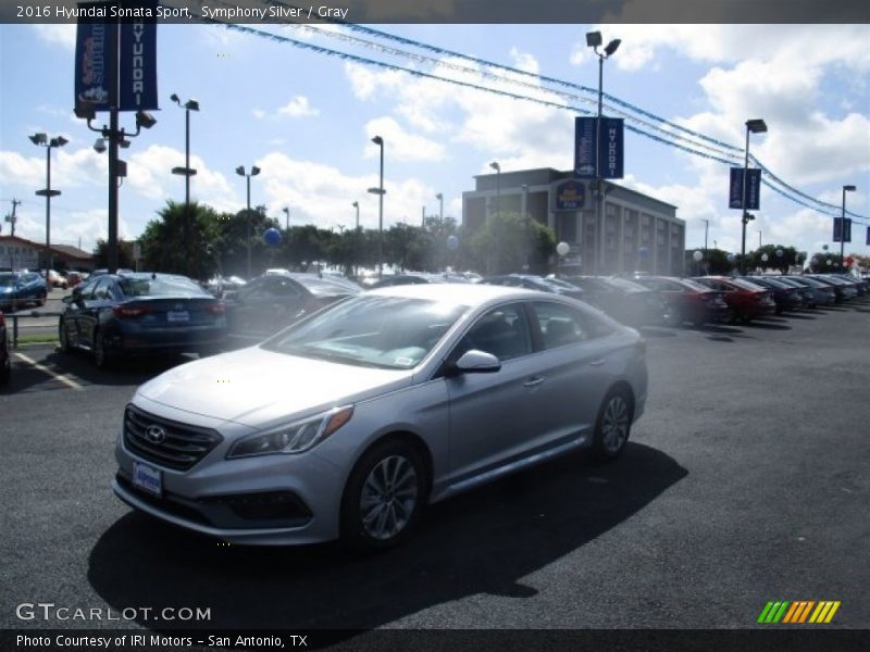 Symphony Silver / Gray 2016 Hyundai Sonata Sport