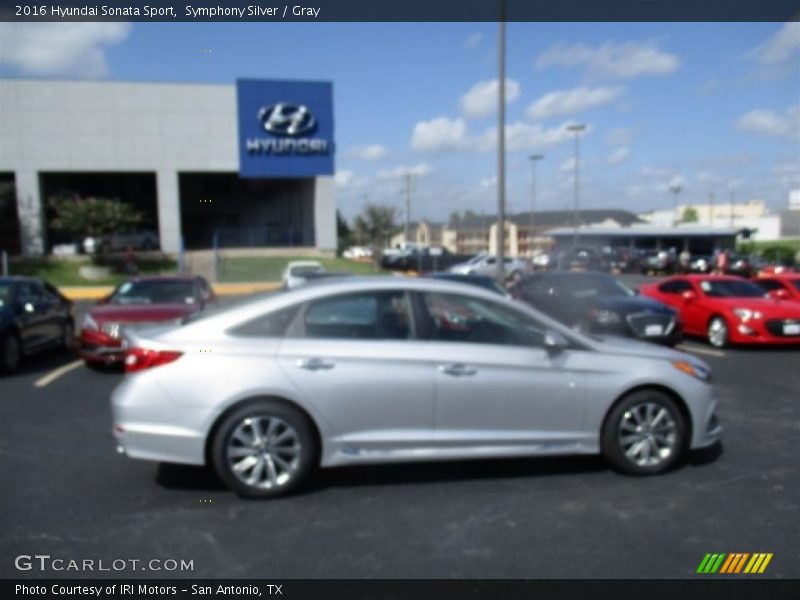 Symphony Silver / Gray 2016 Hyundai Sonata Sport