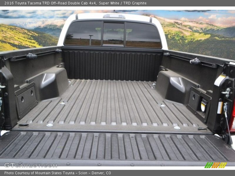 Super White / TRD Graphite 2016 Toyota Tacoma TRD Off-Road Double Cab 4x4