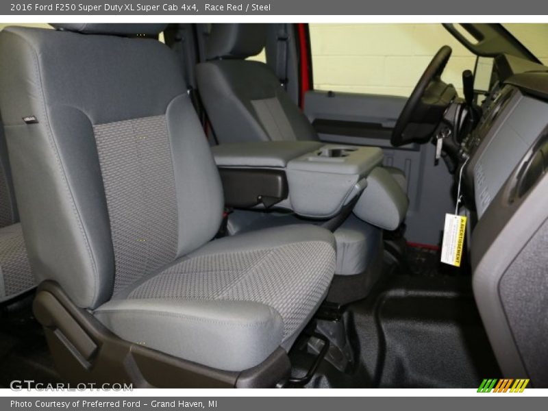 Race Red / Steel 2016 Ford F250 Super Duty XL Super Cab 4x4