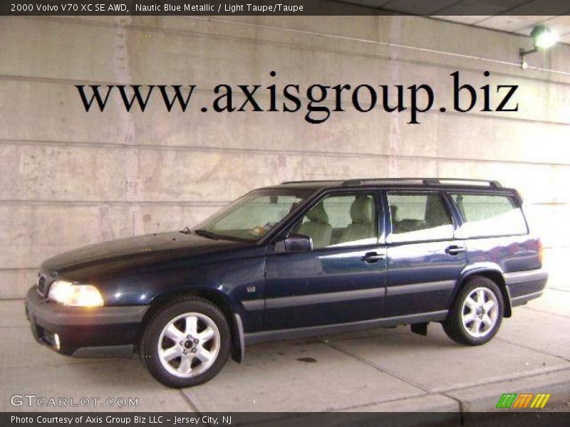 Nautic Blue Metallic / Light Taupe/Taupe 2000 Volvo V70 XC SE AWD