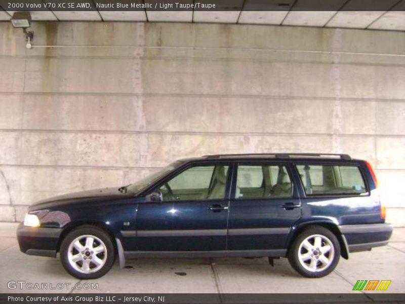 Nautic Blue Metallic / Light Taupe/Taupe 2000 Volvo V70 XC SE AWD