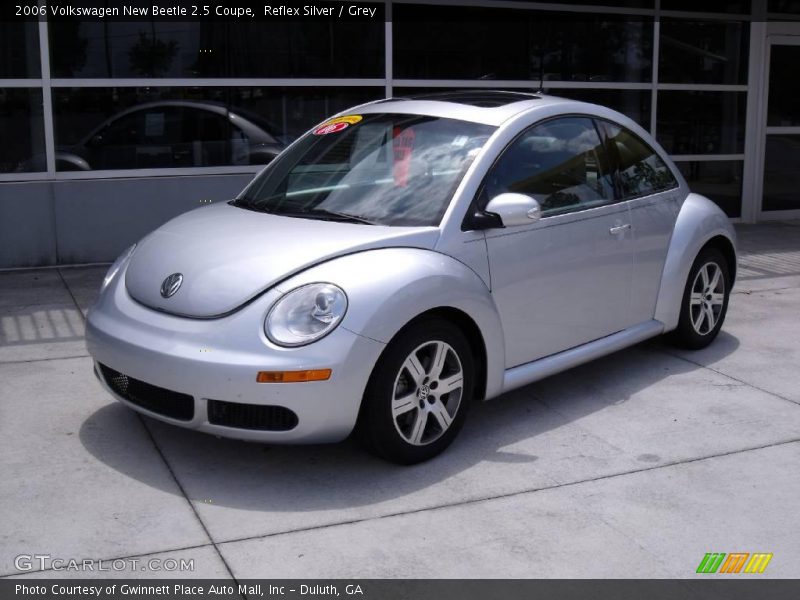 Reflex Silver / Grey 2006 Volkswagen New Beetle 2.5 Coupe